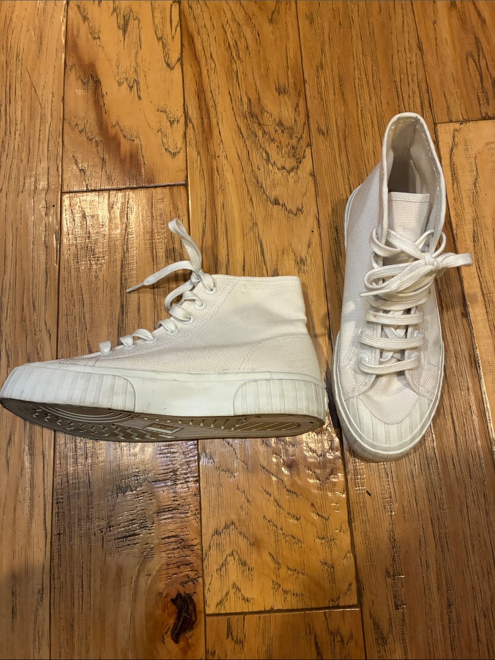 Superga 2696 Stripe high top sneakers - size 6